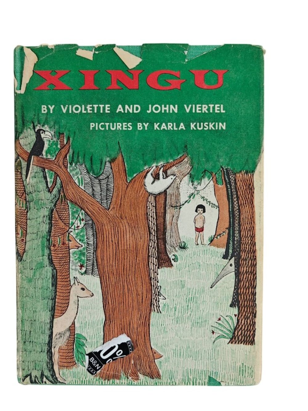 Xingu Violette & John Viertel 1959 Hardcover First Printing Children's Adventure